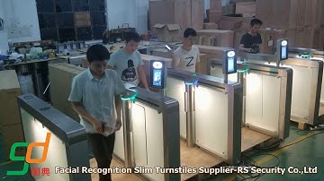 Face Recognition Glass Barriers,Slim Turnstiles,Speed Doors,Swing Gates SDK From RS Security Co