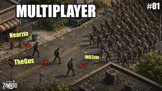 O Inicio do Multiplayer no Project Zomboid - Multiplayer #01