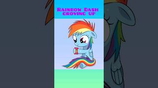 Rainbow Dash Mlp Groving Up