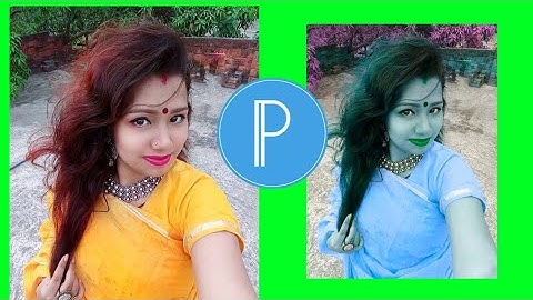 How To Joint Images  editing Green Background Colour Change Pixellab