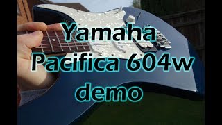 Yamaha Pacifica 604w demo - YouTube