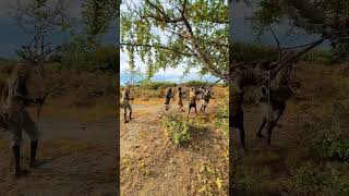 When the Hadza sees something on the tree #usa #africa #comedy #hadzatribe #funny #reels #india