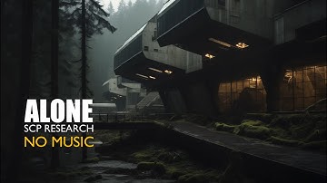 SCP Facility 4 [ALONE] Dark Ambient Focus [NO MUSIC] 4K
