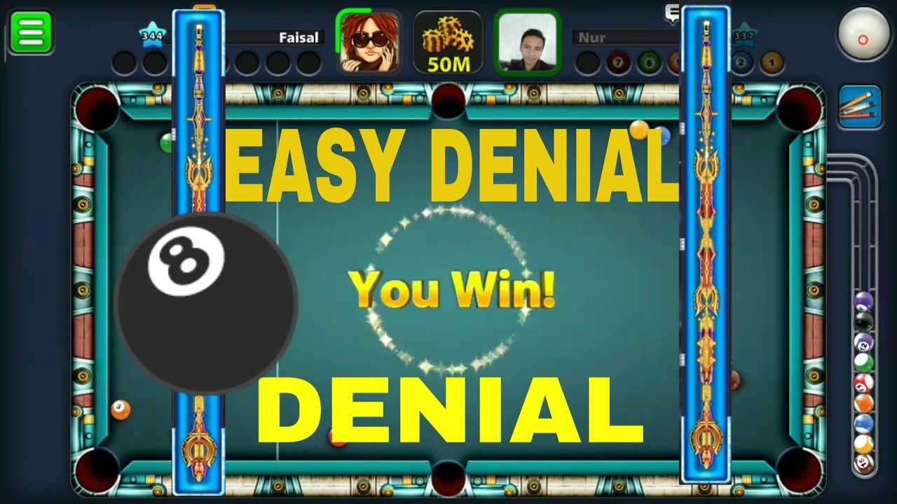 How To Win 8 Ball Pool Every Time easy Denial 8 Ball Pool Birlin Table YouTube