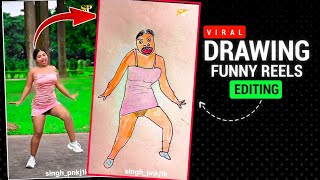 **"How to Make VIRAL Funny Sketch Drawing Reels | Sketch Wala Comedy Reels Editing Tutorial 🚀"** screenshot 3