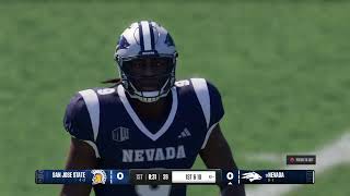 San Jose State Spartans (4-3) vs. (17) Nevada Wolf Pack (6-1) - October 31, 2026