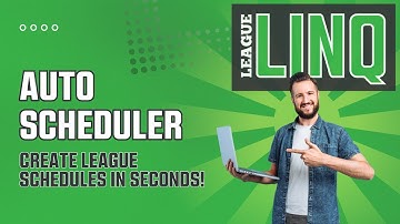 League LINQ  - Auto Scheduler - Generate your sports league schedule in no time!