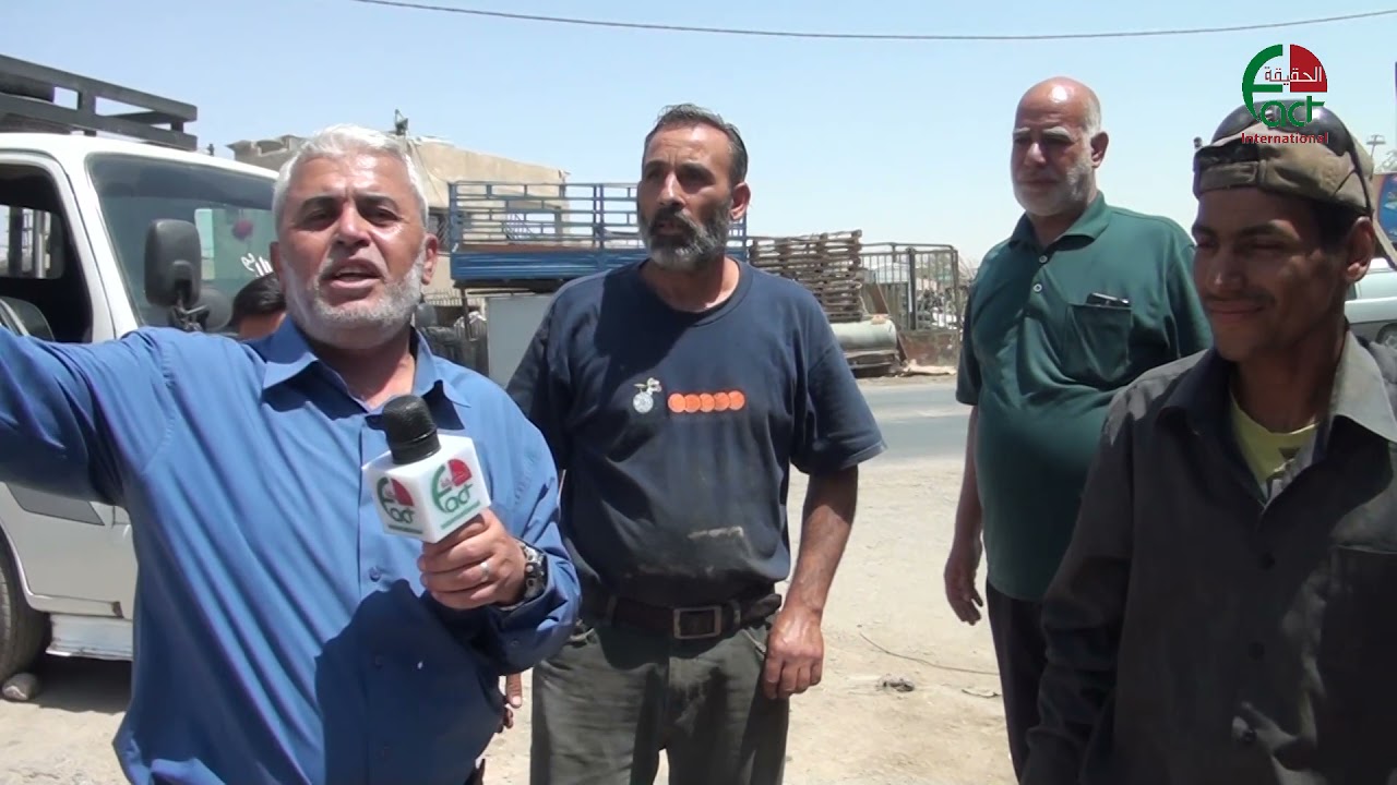 تراكم النفايات في منطقة وادي العش بالرصيفة