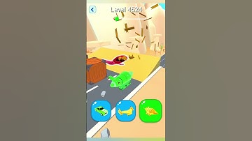 Shape shifting2 game level #4524     hyper casual game #shapeshifting  #gameplay #gaming #shortvideo