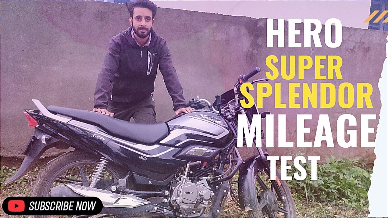 Super Splendor Mileage Test | Super splendor bs6 mileage test | Super Splendor bs6  2022