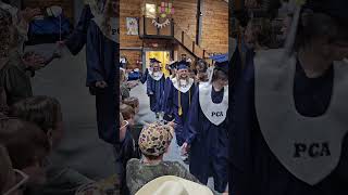PCA class of 2025 senior walk through