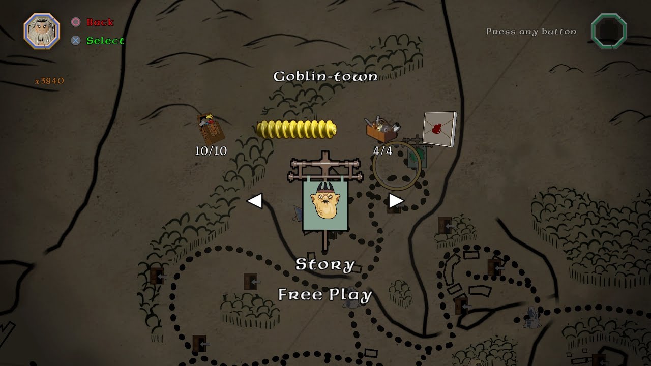 Map Of Goblin Town Map Of Goblin Town