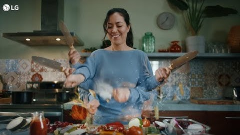 LG InstaView Oven - Easily Check on The Status of Your Food