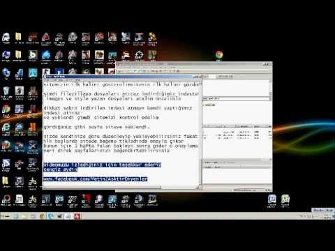 Siteye Sayfa İndexi Yapma ( Cengiz Aydın )