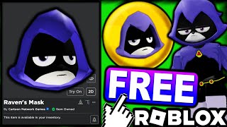 Free Accessory How To Get Teen Ans Go Head - Raven Roblox Cartoon Network Game On Event