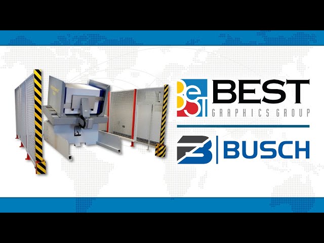 Busch SWH 125 RLA Automatic Pile Turner — Best Graphics (USA)