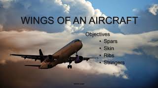 Wings Of An Aircraft | Skin, Spars, Ribs And Stringers | Explained By Rising Star