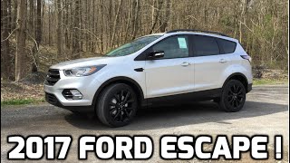 2017 Ford Escape Review and Test Drive  Best SUV in it's class ?
