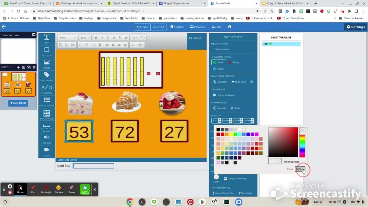 How to create Boom Cards from Google Slide Games YouTube