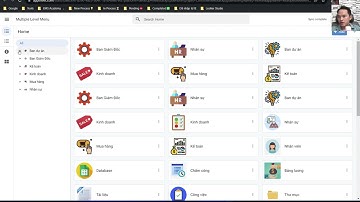 Appsheet Tips Tạo Menu nhiều kiểu tree view