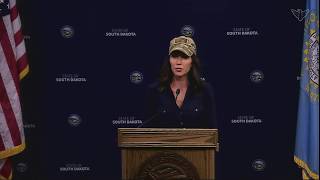 Gov. Noem Gives Update on National Guard in Sioux Falls
