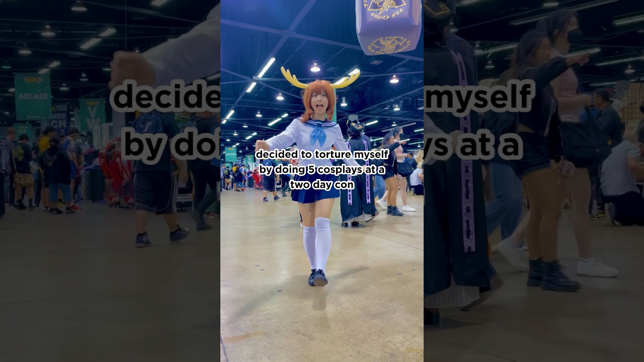 Doing 5 Characters at Anime Convention!! It was worth it but idk if I’ll do it again 🫠🫠