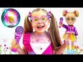 Diana pretend play with popstar doll by love diana