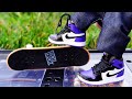 Finger skateboard  ramp tricks  new finger board and shoes  tech deck
