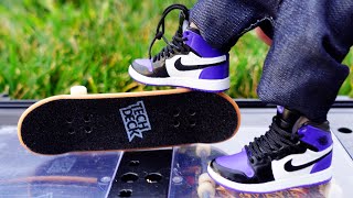 FINGER SKATEBOARD | RAMP TRICKS | NEW FINGER BOARD AND SHOES | TECH DECK