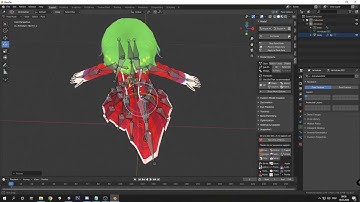 VRChat Skirt Tutorial using Rotation Constrains (2020)