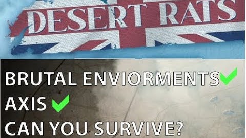 One of the BEST Strategy games for Beginners! | Prepare Yourself for Desert Rats!