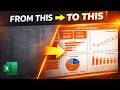 Excel Sales Dashboard Tutorial 🔥 | Interactive Dashboard with Slicers (Step-by-Step) | #excel