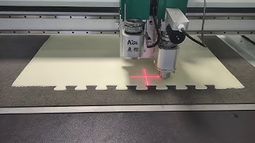 Cutting Soft foam with oscillating knife cutter