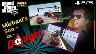 Michaels Son In Danger - Rescue Mission Gtav Ps5 - 2K 60Fps