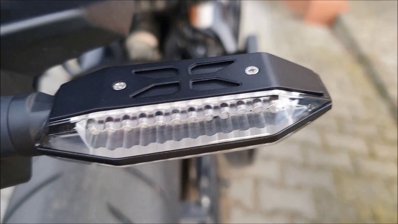 Yamaha accessories - LED BLINKER PLUS (front/rear) - How it looks?  (day/night video) 