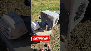 Cleaning Out An Air Pump Box