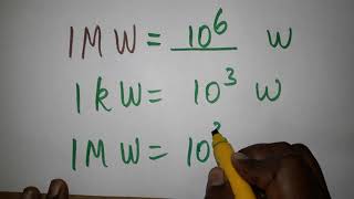 kilowatt to megawatt