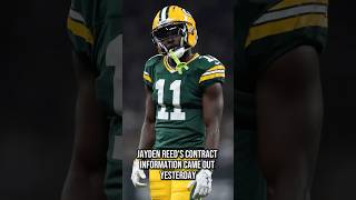 Jayden Reed's contract has an important wrinkle in it