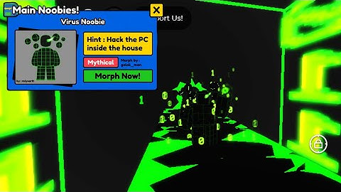 [Tutorial2] How To Get Virus Noobie | Find The Noobies Morphs Roblox