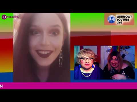 Drag queen Hekate Himera: Na scenie chcę być mroczną mieszanką - Wirusowy YouTube LIVE