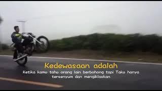 Story wa 135Cc @misteri jok belakang @situan manja @rx king line