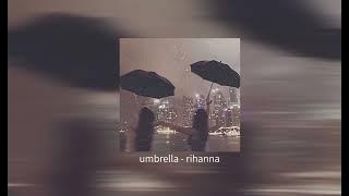 Download lagu umbrella [sped up] - rihanna *ੈ✩‧₊˚