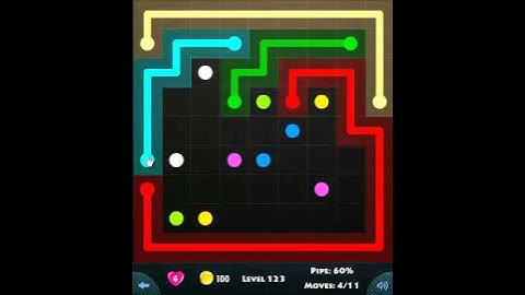 FLOW GAME ON FACEBOOK - LEVEL 123 BASIC PACK