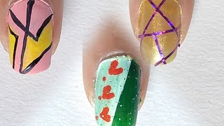 simple and easy nail art #nailart #naildesign #easy #nailqueen #youtube #nailqueen #subscribe #nisha