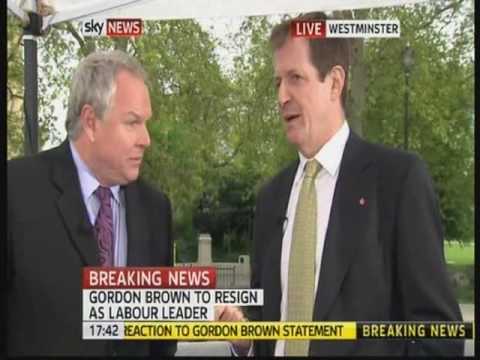 Alastair Campbell Riles Sky's Adam Boulton, 10 May...