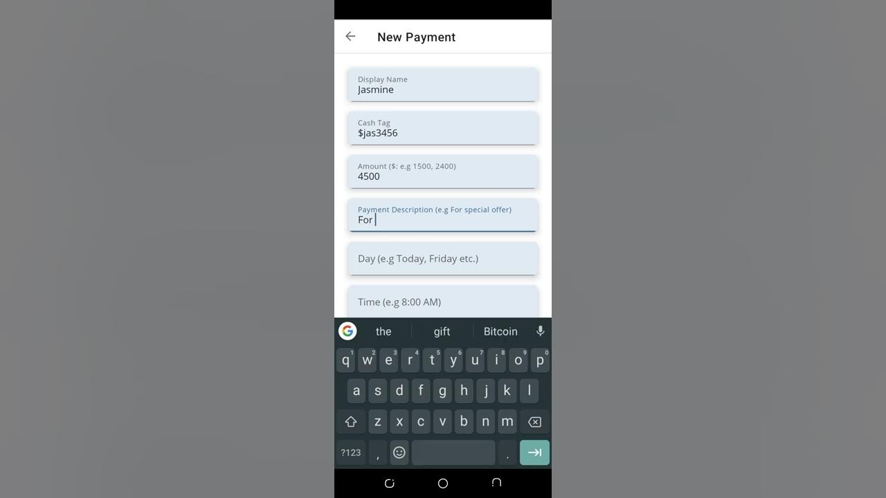 How to manually create a fake cashapp screenshot YouTube