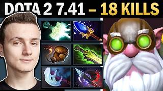 Sniper Dota 2 7.41 with Ethereal and Aghanims - Dota 2 Gameplay