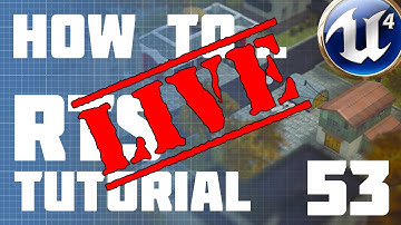Unreal Engine 4: RTS :: Ep53 LIVE - Resources (Part 2)