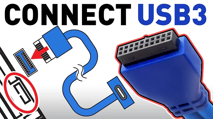 How to Connect the USB 3.0 Front Panel to Your Motherboard (or USB 3.1/3.2)
