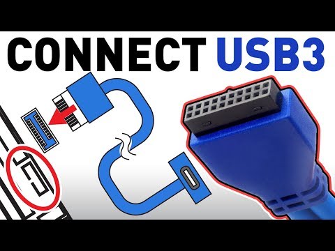 Video: Cum Se Conectează Porturile USB Frontale